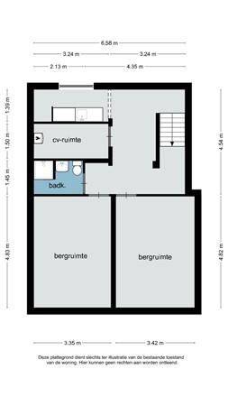 Plattegrond - Van Der Leyenstraat 5, 6369 TN Simpelveld - van der leyenstraat 5 simpelveld 2D keld.jpg